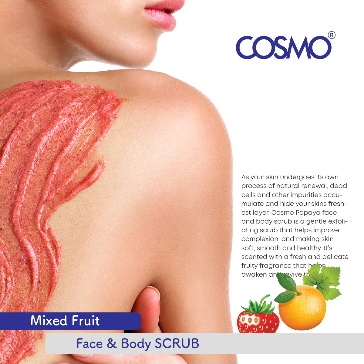 Mixed Fruit Face & Body Scrub